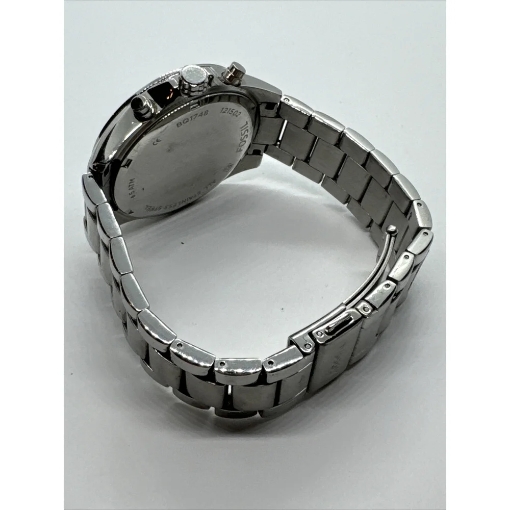 Fossil BQ1748 Women's Silver Stainless Steel Analog Dial Quartz Watch AEA067